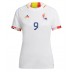 Belgien Romelu Lukaku #9 Replik Auswärtstrikot Damen WM 2022 Kurzarm